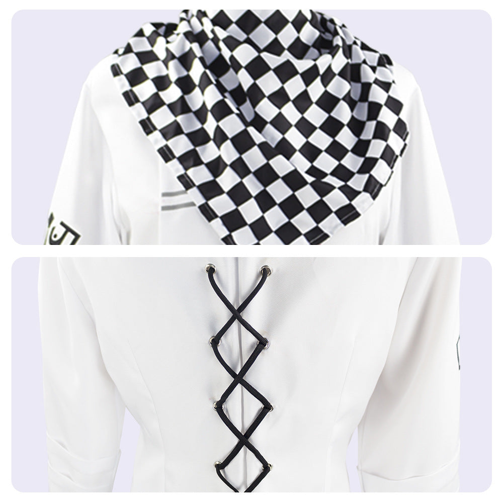 Danganronpa V3: Killing Harmony Kokichi Oma Cosplay Costume White Uniform Halloween Costume