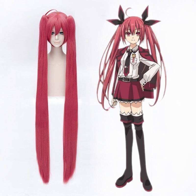 Date A Live Kotori Itsuka Cosplay Pink Long Wigs