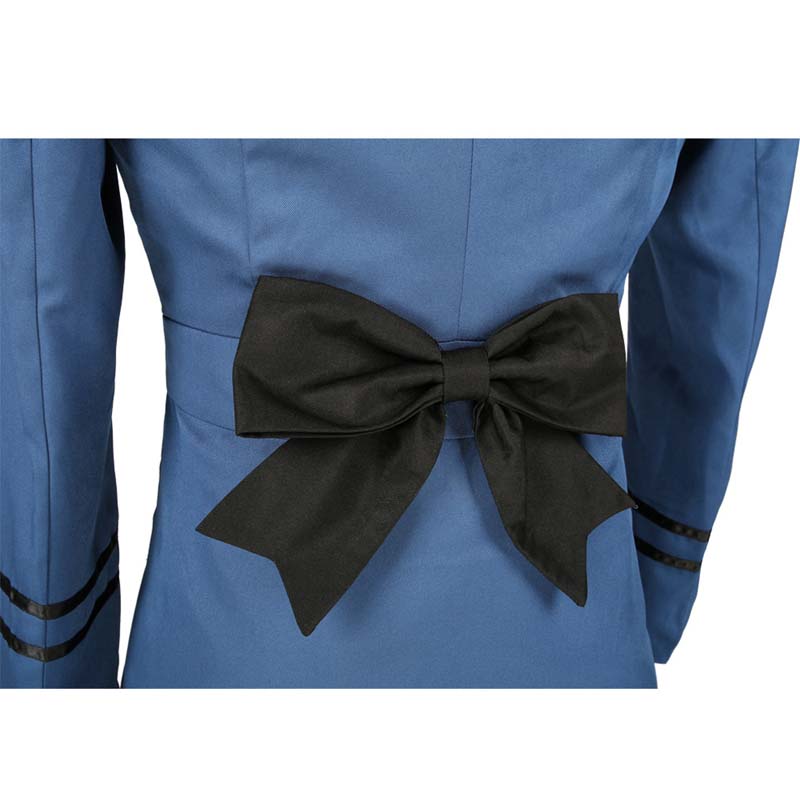 Anime Kuroshitsuji II Black Butler 2 Earl Ciel Phantomhive Costume Suit Blue Cosplay Outfit