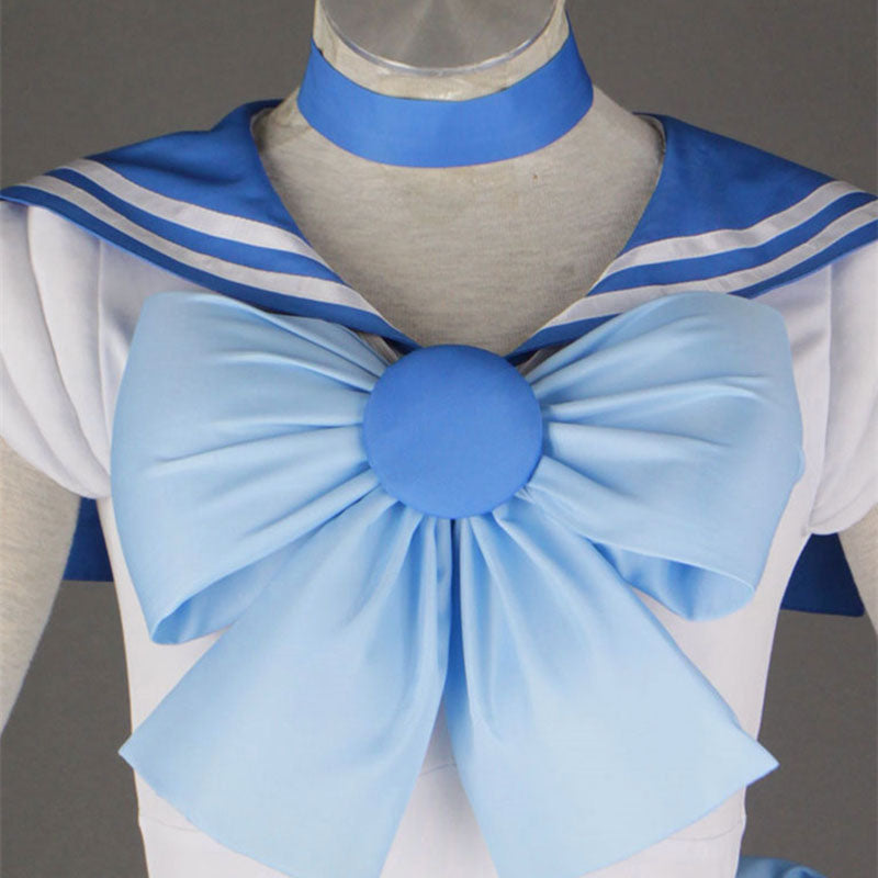 Anime Sailor Moon Ami Mizuno Sailor Mercury Cosplay Costume Dress Halloween Cosplay Outfit