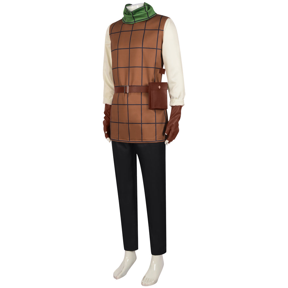 Delicious in Dungeon Chilchuck Tims Cosplay Costume Halloween Cosplay Outfit Set