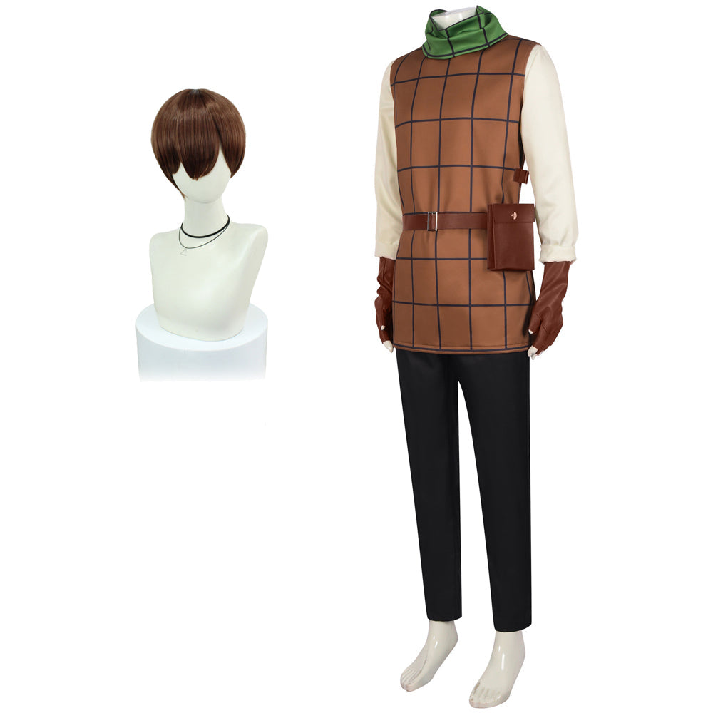 Delicious in Dungeon Chilchuck Tims Cosplay Costume Halloween Cosplay Outfit Set