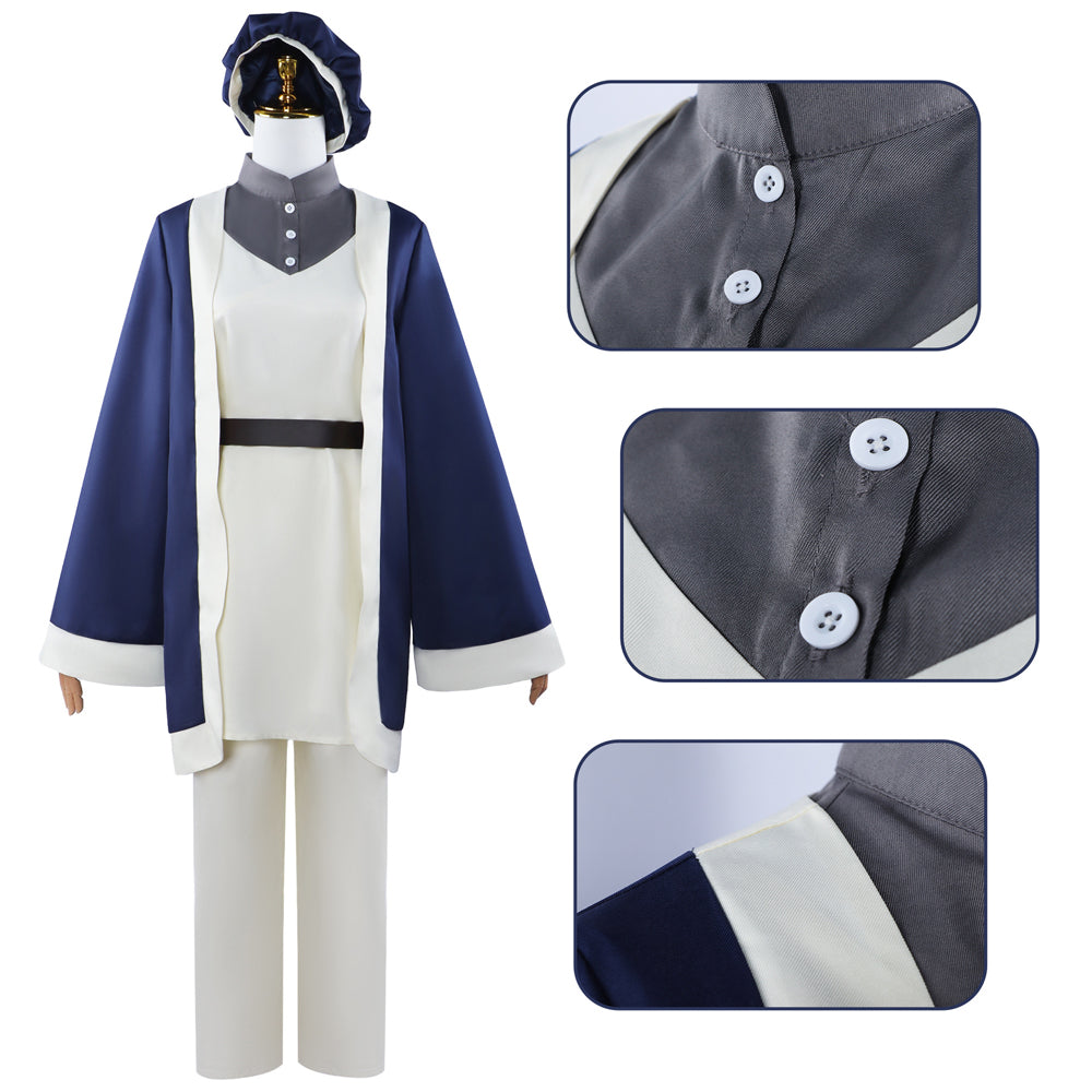 Delicious in Dungeon Falin Touden Cosplay Costume With Hat Halloween Carnival Outfit