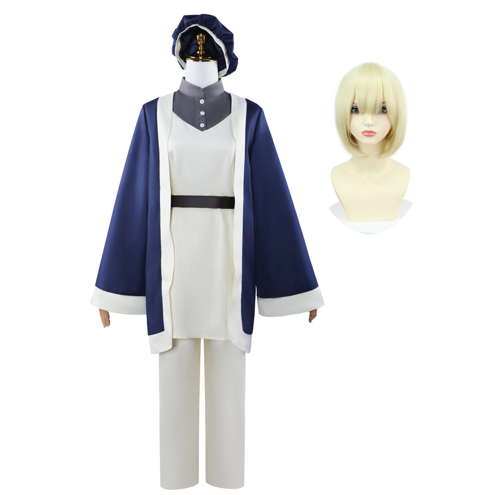 Delicious in Dungeon Falin Touden Cosplay Costume With Hat Halloween Carnival Outfit