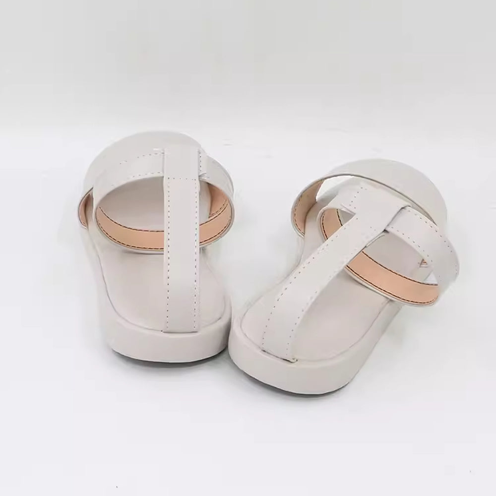 Delicious in Dungeon Marcille Donato Cosplay Shoes PU Leather Sandals