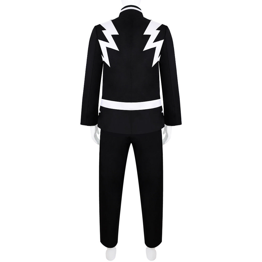 Denki Kaminari Initial Costume Uniform Halloween Carnival Cosplay Outfit