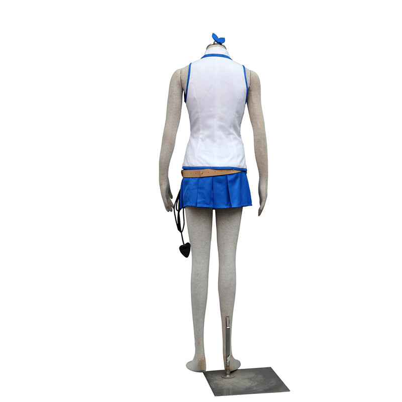 Lucy Heartfilia Cosplay Costume Uniform Full Set Halloween Cosplay Outfit With Props