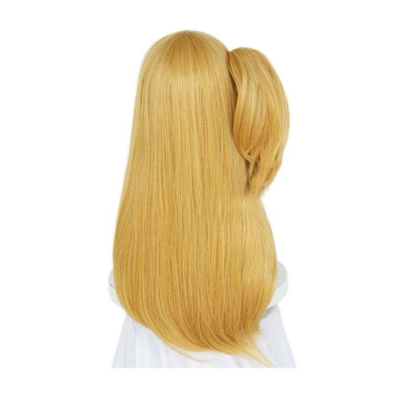 Lucy Heartfilia Blonde Hair Cosplay Wigs Halloween Costume Accessories