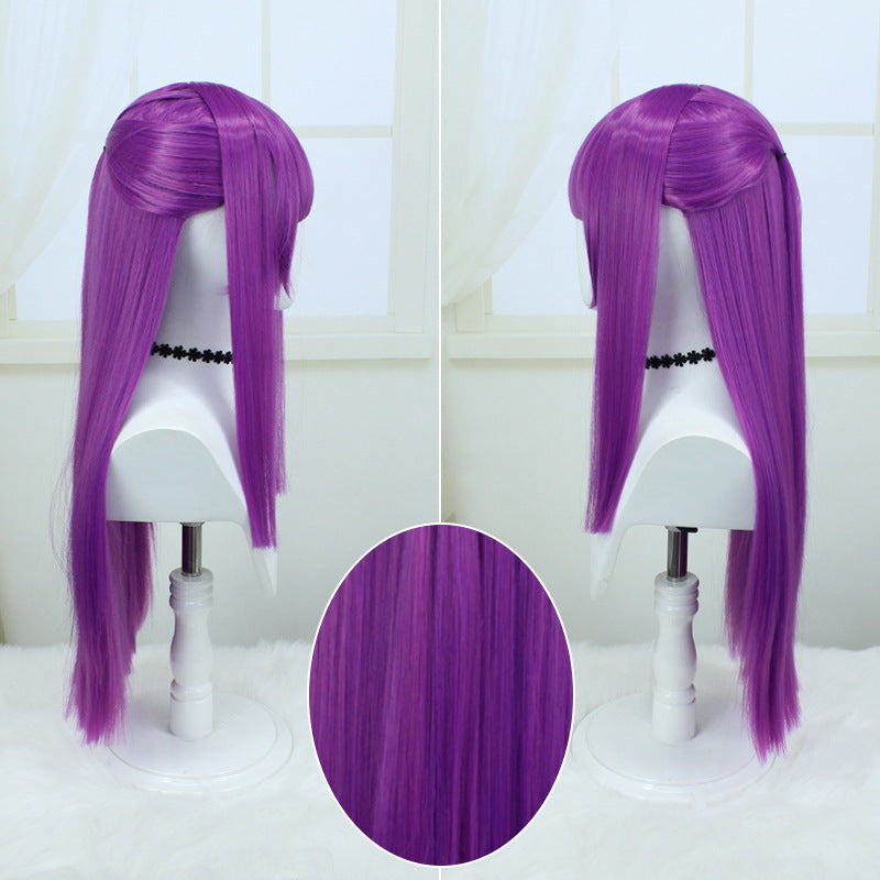 Fern Cosplay Purple Wigs Frieren Beyond Journey's End Ferun Costume Accessories