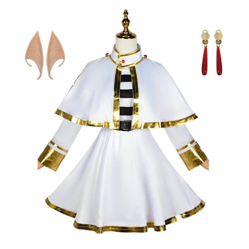 Frieren Costume Frieren Beyond Journey's End Cosplay Outfit Halloween Carnival Costume Set