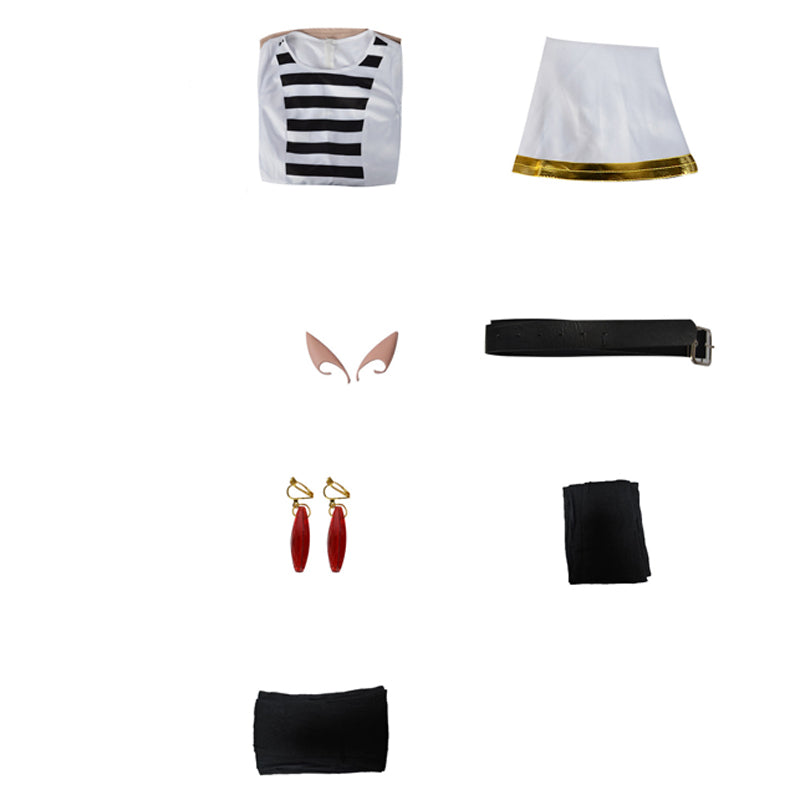Frieren Costume Frieren Beyond Journey's End Cosplay Outfit Halloween Carnival Costume Set
