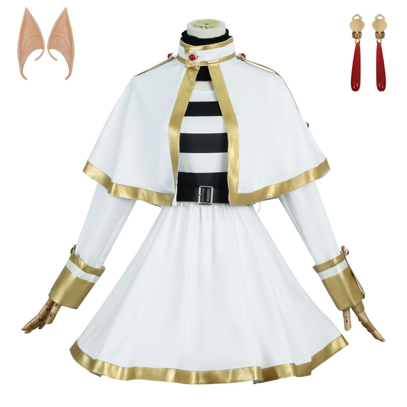 Frieren Kids Costume Girls Cosplay Dress Outfit Frieren Beyond Journey's End Cosplay Costume