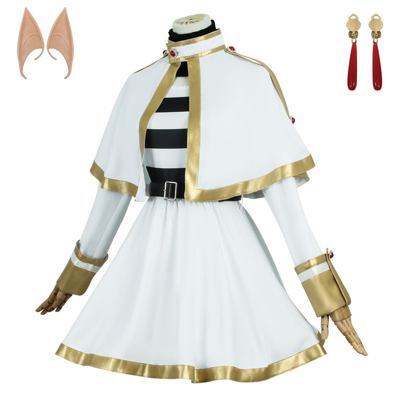 Frieren Kids Costume Girls Cosplay Dress Outfit Frieren Beyond Journey's End Cosplay Costume