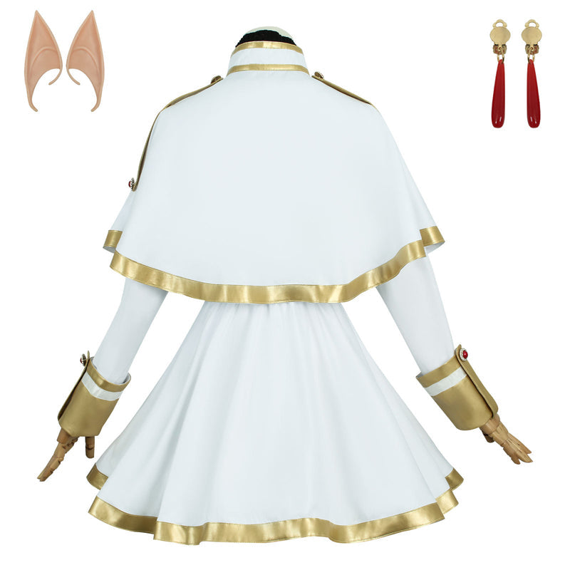 Frieren Kids Costume Girls Cosplay Dress Outfit Frieren Beyond Journey's End Cosplay Costume