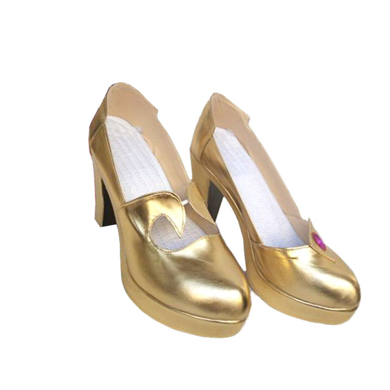 Genshin Impact Astrologist Mona Megistus Cosplay Shoes Accessories