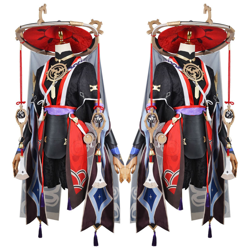 Genshin Impact Balladeer Kunikuzushi Scaramouche Cosplay Costume With Hat Full Set Halloween Costume