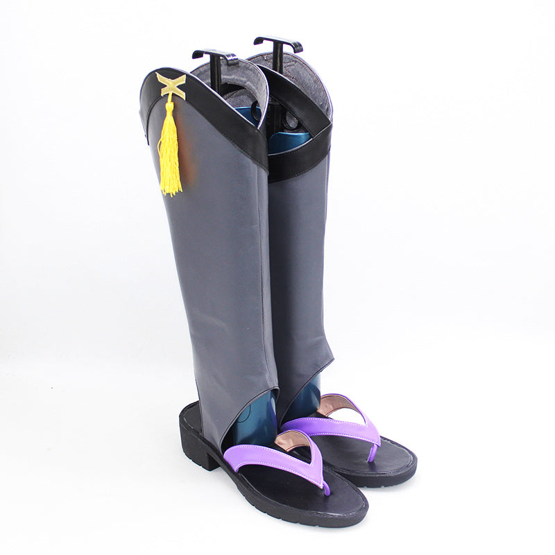 Genshin Impact Balladeer Kunikuzushi Scaramouche Wanderer Cosplay Boots Costume Shoes