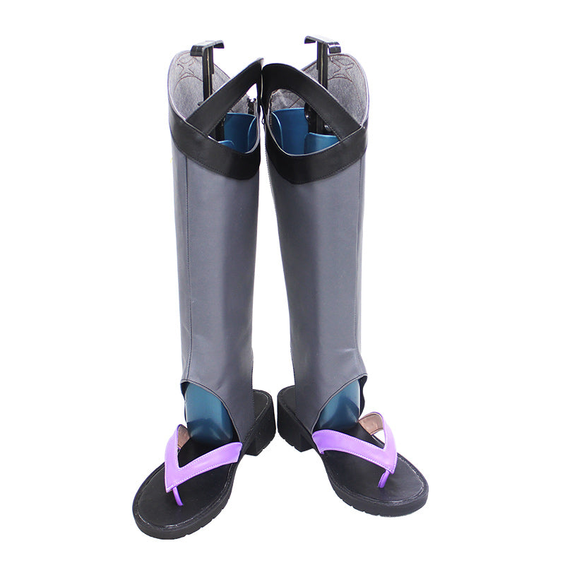 Genshin Impact Balladeer Kunikuzushi Scaramouche Wanderer Cosplay Boots Costume Shoes