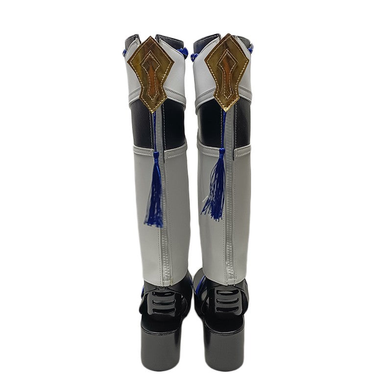 Genshin Impact Balladeer Kunikuzushi Scaramouche Wanderer Cosplay Boots Costume Shoes
