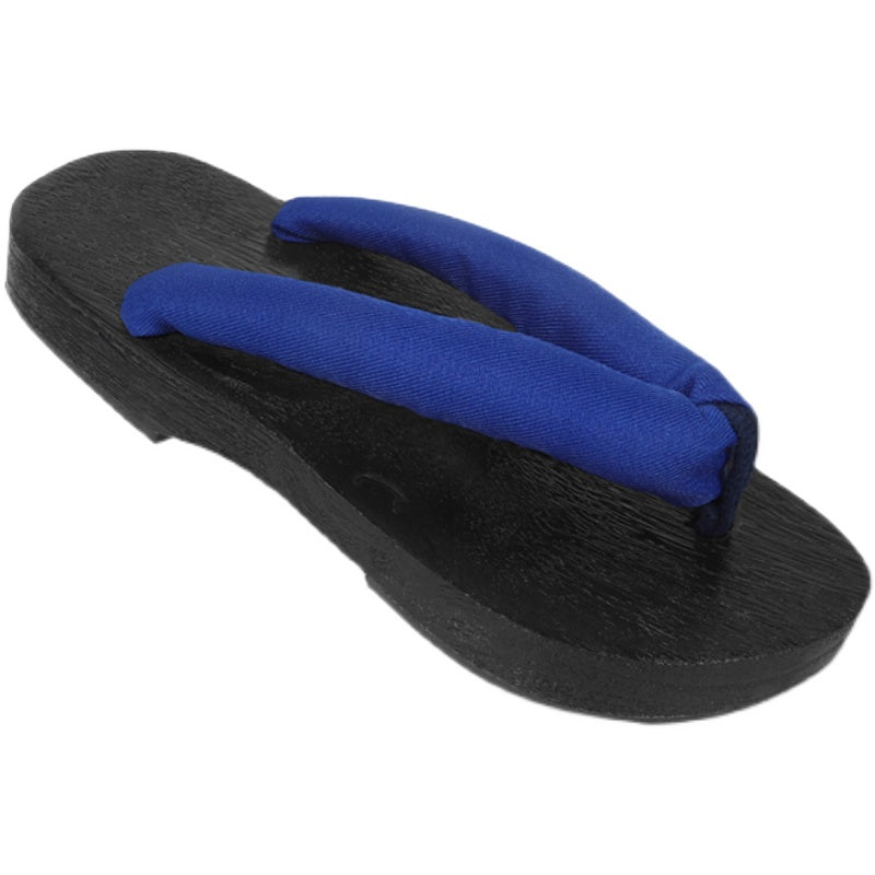 Genshin Impact Balladeer Kunikuzushi Scaramouche Wanderer Cosplay Shoes Blue Clogs