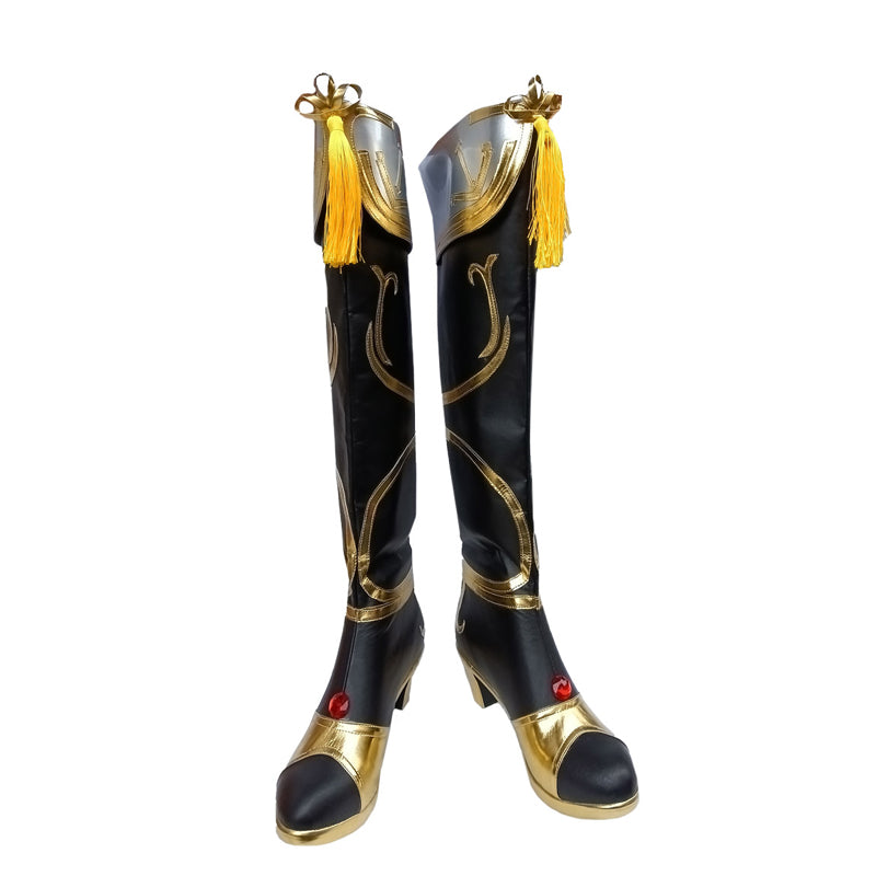 Genshin Impact Beidou Costume Shoes Halloween Cosplay Accessories