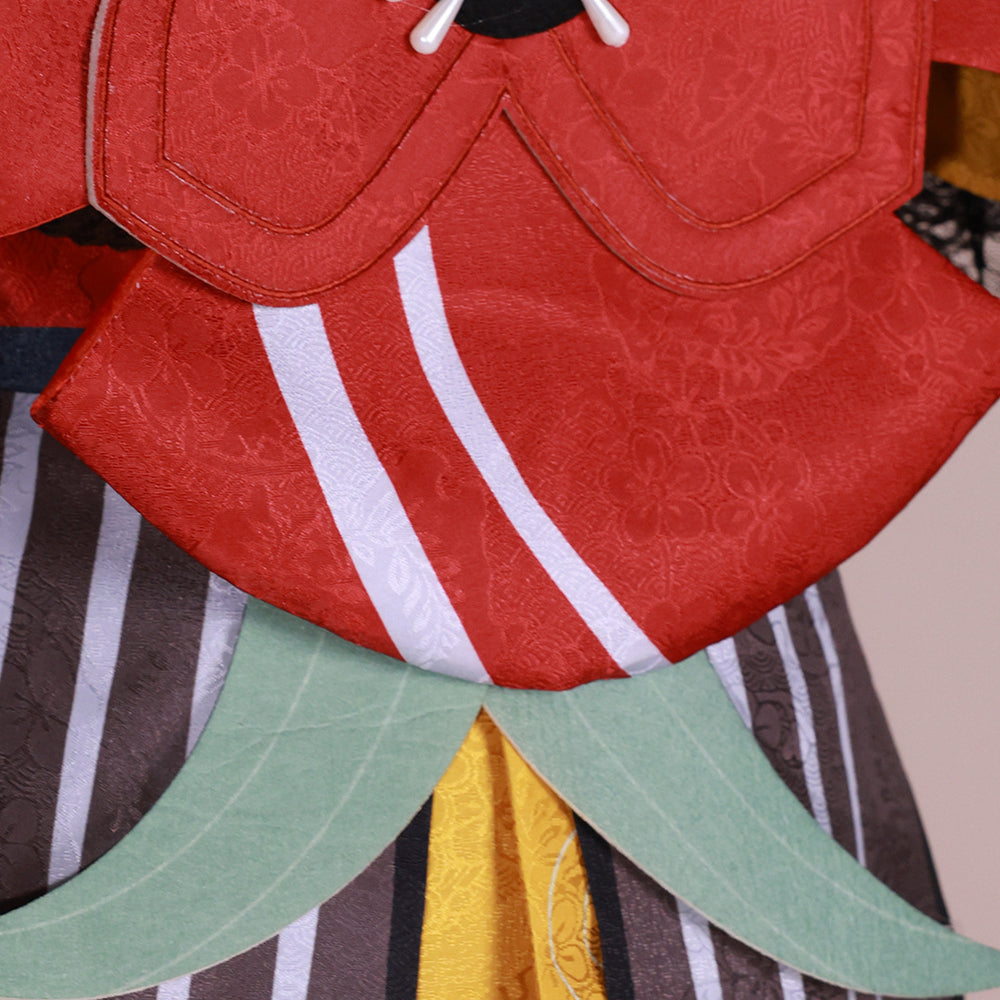 Genshin Impact Chiori Whole Set Costume With Wigs and Boots Halloween Carnival Outfit Set