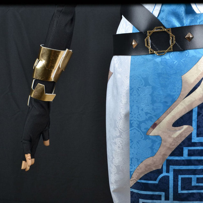 Genshin Impact Chongyun Costume Suit Halloween Carnival Cosplay Outfit Costume