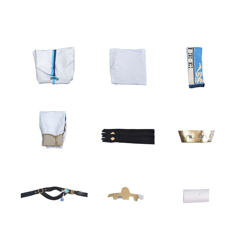 Genshin Impact Chongyun Costume Suit Halloween Carnival Cosplay Outfit Costume