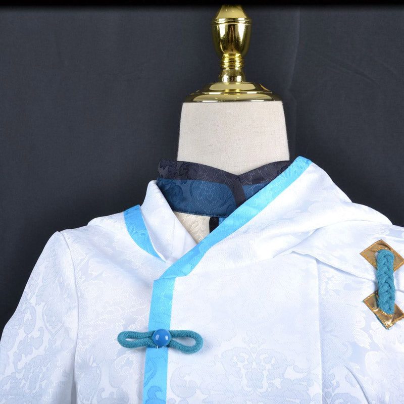 Genshin Impact Chongyun Costume Suit Halloween Carnival Cosplay Outfit Costume