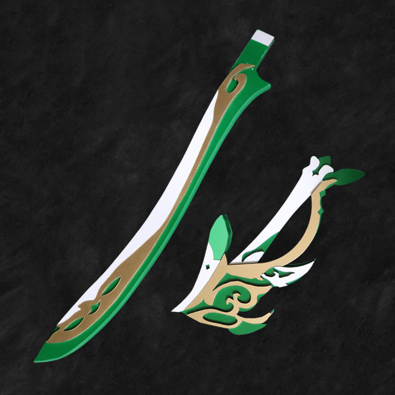 Genshin Impact Cosplay Alhaitham Cosplay Weapon Sword Props Light of Foliar Incision Sword Props