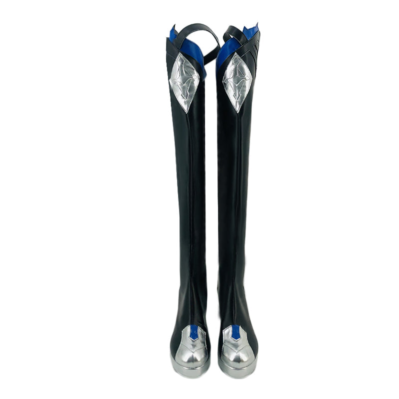 Genshin Impact Cosplay Costume Eula Cosplay Shoes Costume Boots Accessories