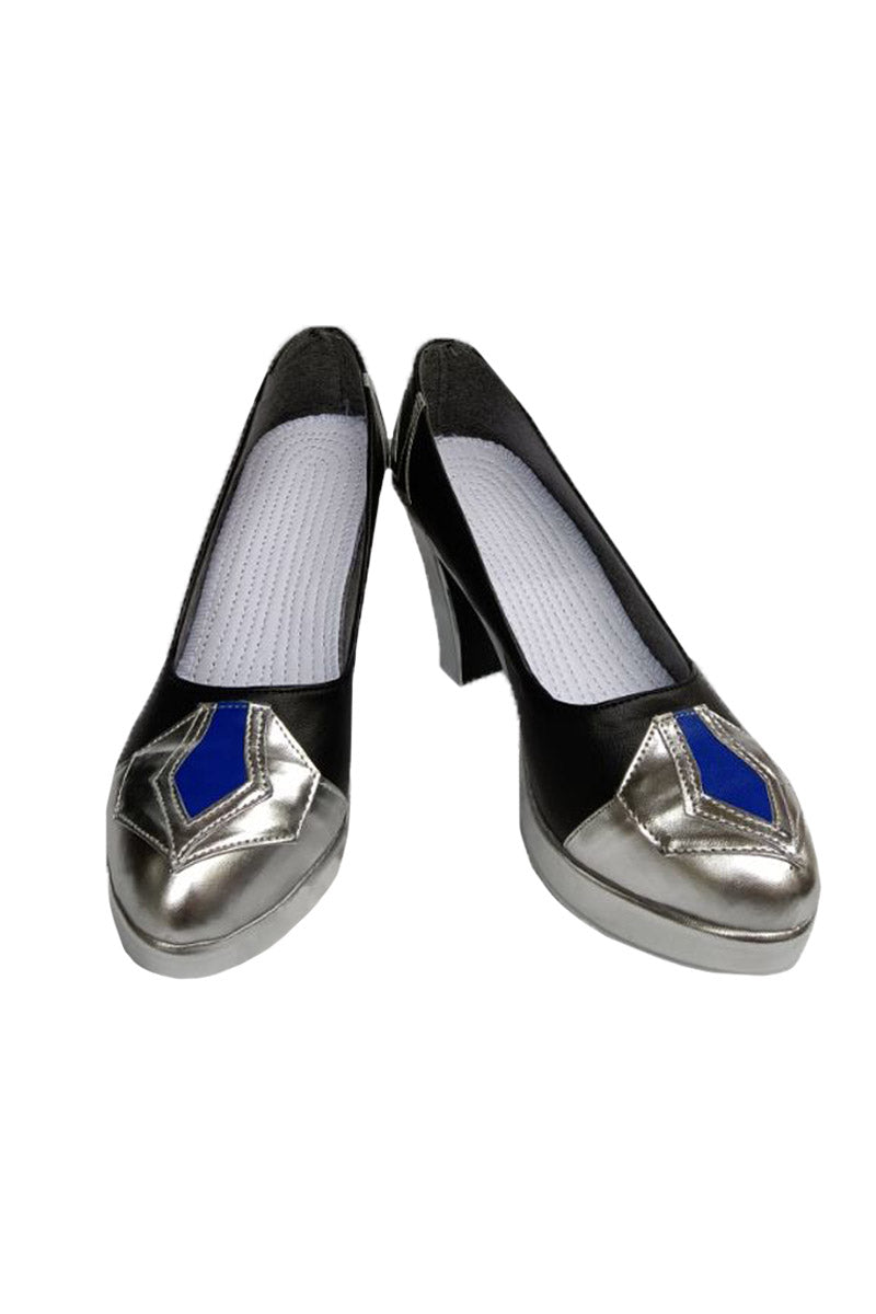 Genshin Impact Cosplay Costume Eula Cosplay Shoes Costume Boots Accessories