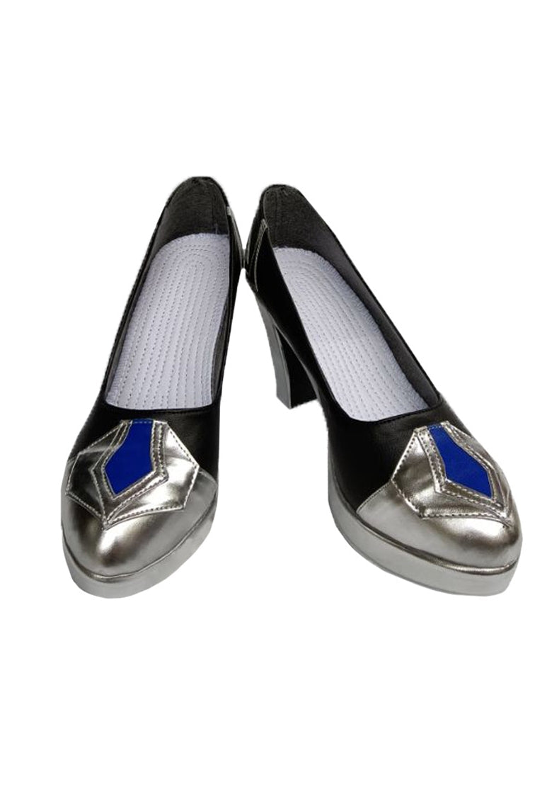 Genshin Impact Cosplay Costume Eula Cosplay Shoes Costume Boots Accessories