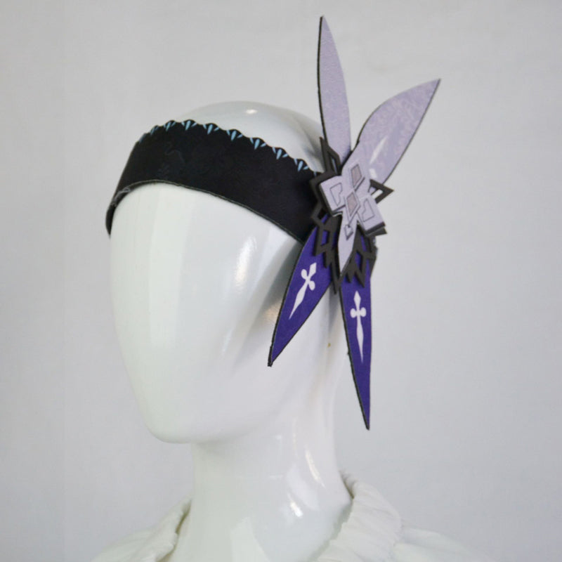 Genshin Impact Cosplay Costume Eula Costume With Headwear Halloween Costume Outfit