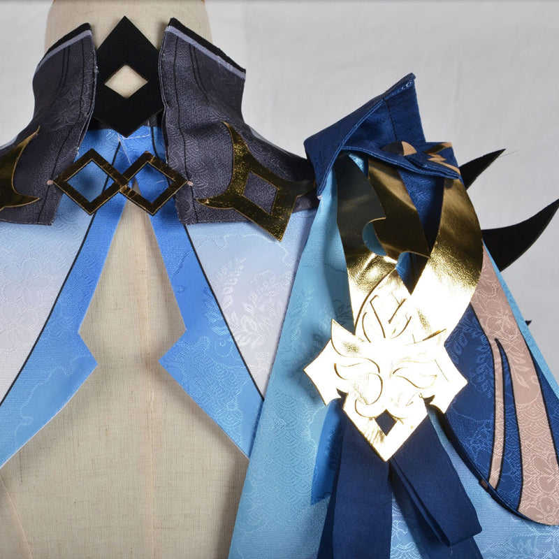 Genshin Impact Cosplay Costume Eula Costume With Headwear Halloween Costume Outfit