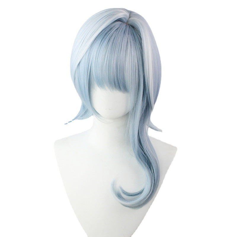 Genshin Impact Cosplay Eula Cosplay Wigs Costume Accessories