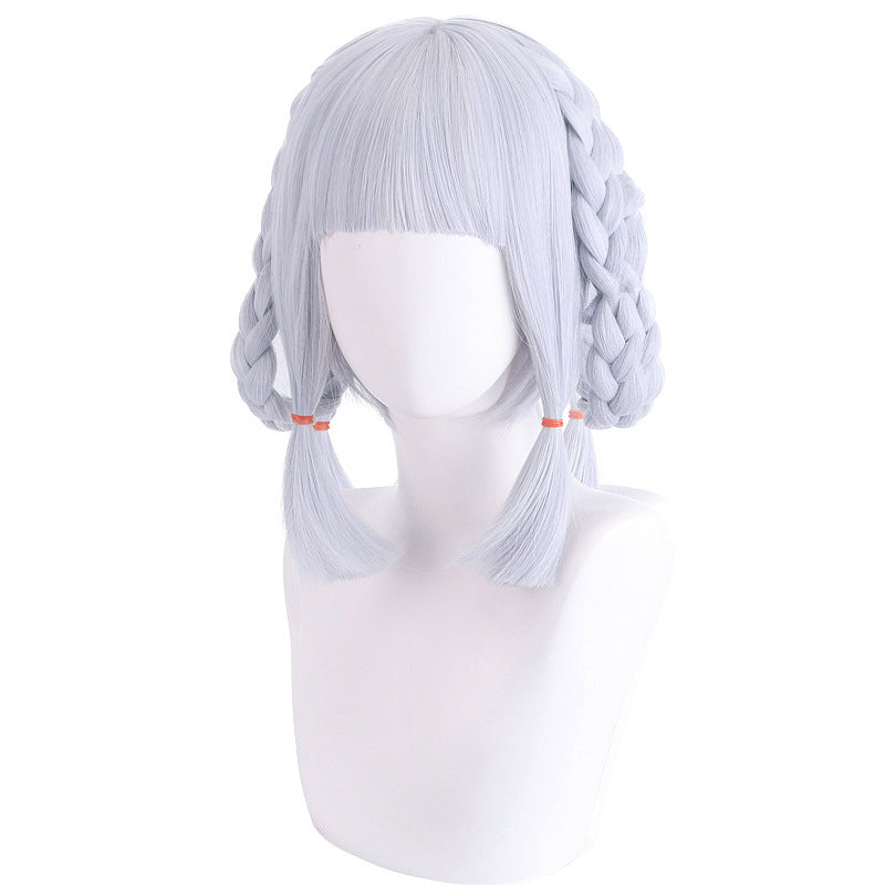 Genshin Impact Cosplay Kamisato Ayaka Skin Springbloom Missive Cosplay Wigs