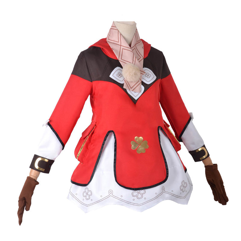 Genshin Impact Cosplay Kids Girls Klee Costume Halloween Party Cosplay Outfit For Child