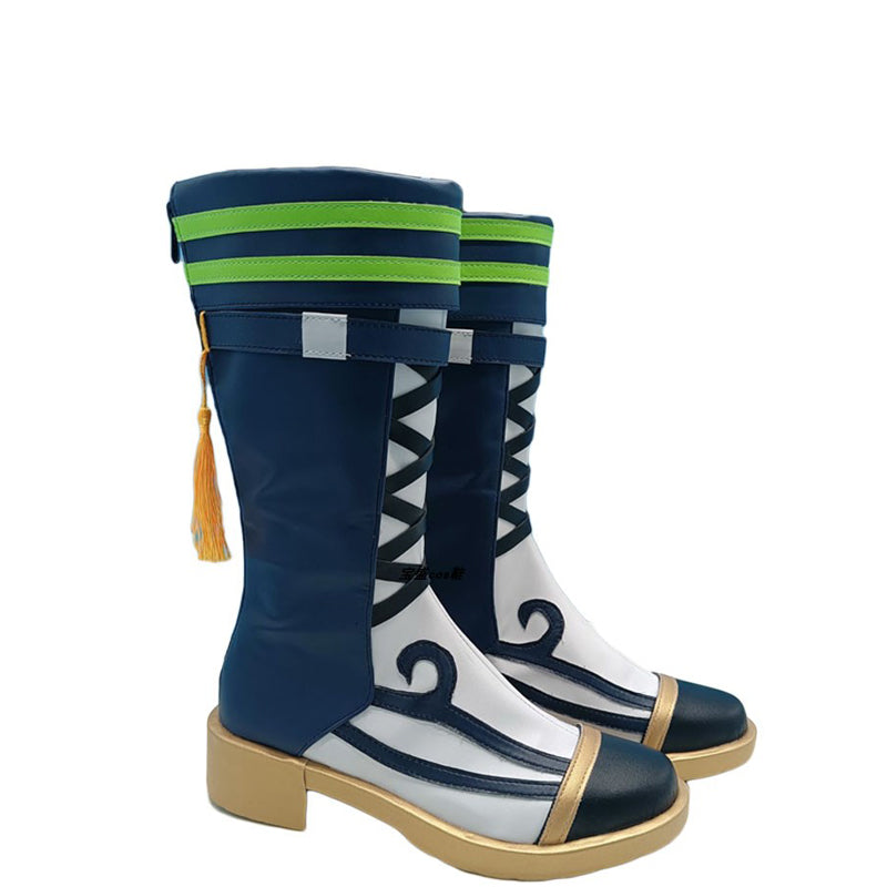 Genshin Impact Cosplay Tighnari Cosplay Shoes Boots Halloween Costume Accessories