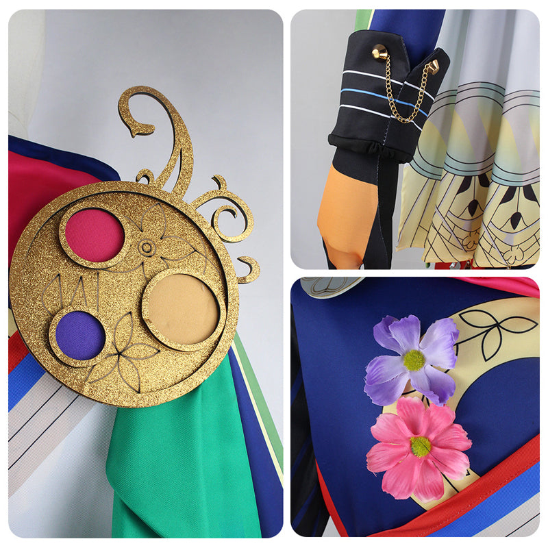 Genshin Impact Cosplay Tighnari Costume With Tail and Headwear Full Set Halloween Party Cosplay Outfit