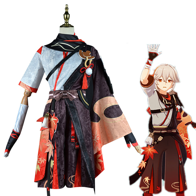 Genshin Impact Costume Kaedehara Kazuha Cosplay Costume Outfit Halloween Costume