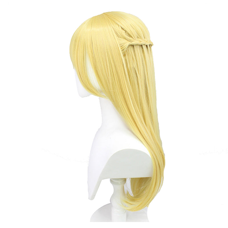 Genshin Impact Fischl von Luftschloss Narfidort Costume Wigs Golden Long Wigs