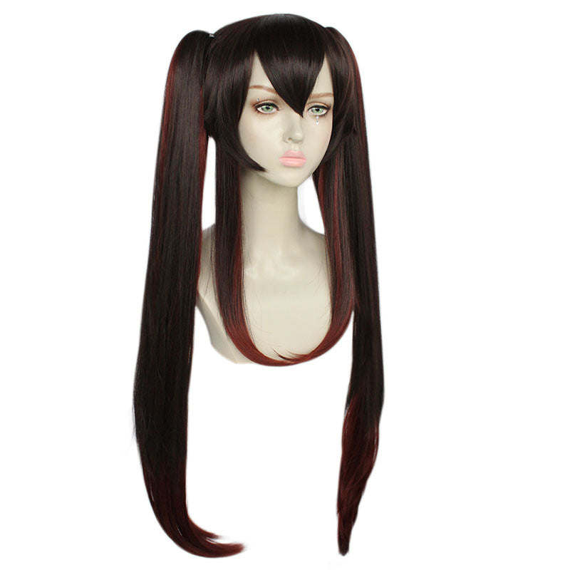 Genshin Impact Hu Tao Cosplay Wigs Halloween Carnival Party Cosplay Props