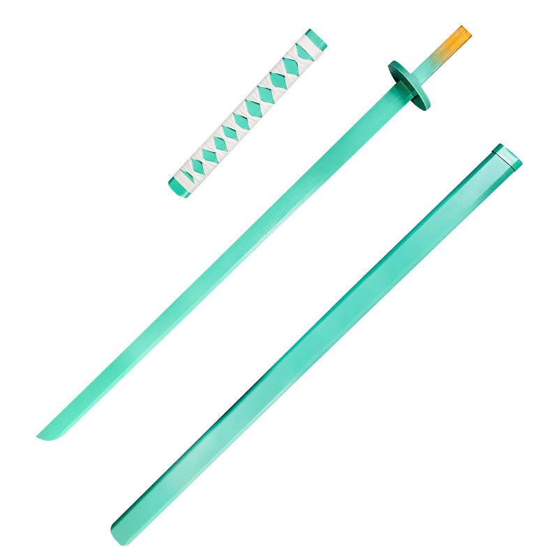 Genshin Impact Kaedehara Kazuha Cosplay Weapon Wooden Sword Props