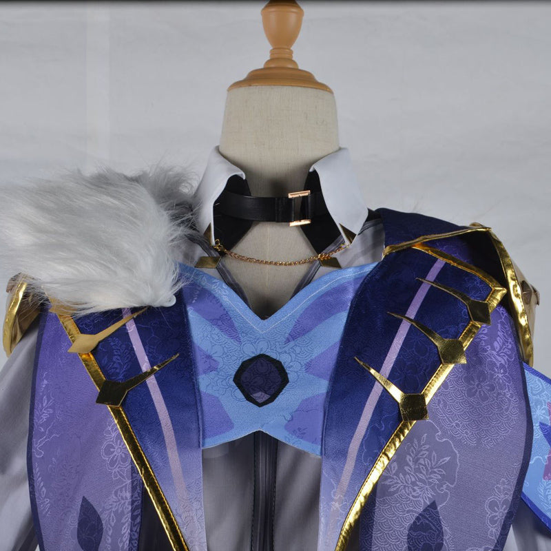 Genshin Impact Kaeya Cosplay Costume Uniform Halloween Costume