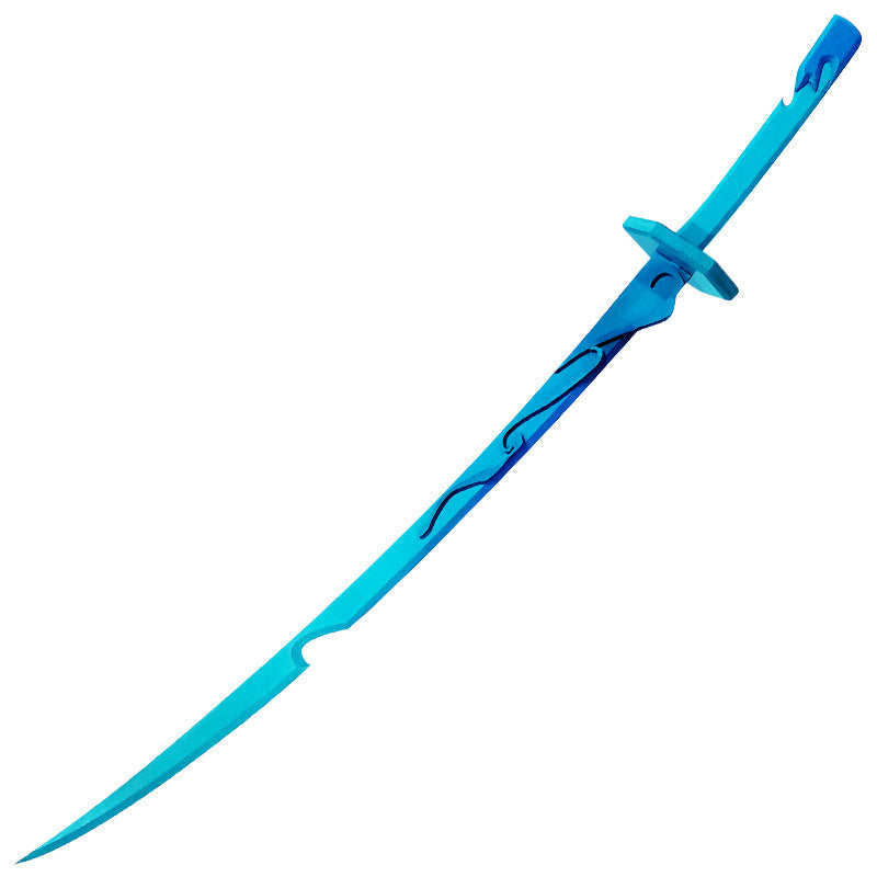 Genshin Impact Kamisato Ayato Cosplay Props Haran Geppaku Futsu Cosplay Wooden Sword For Halloween Carnival