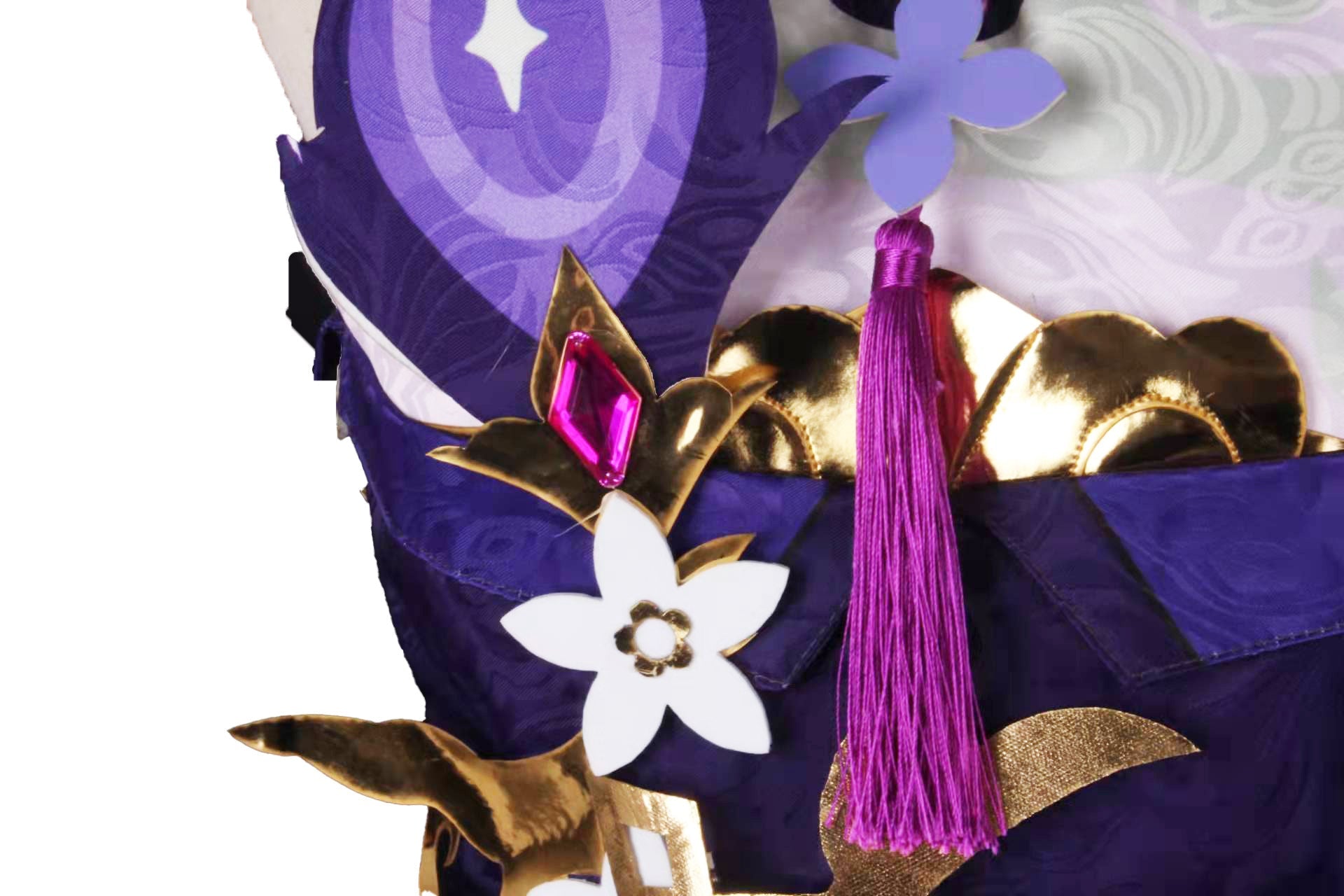 Genshin Impact Keqing Whole Set Costume Halloween Cosplay Costume with Wigs and Shoes Suit Set