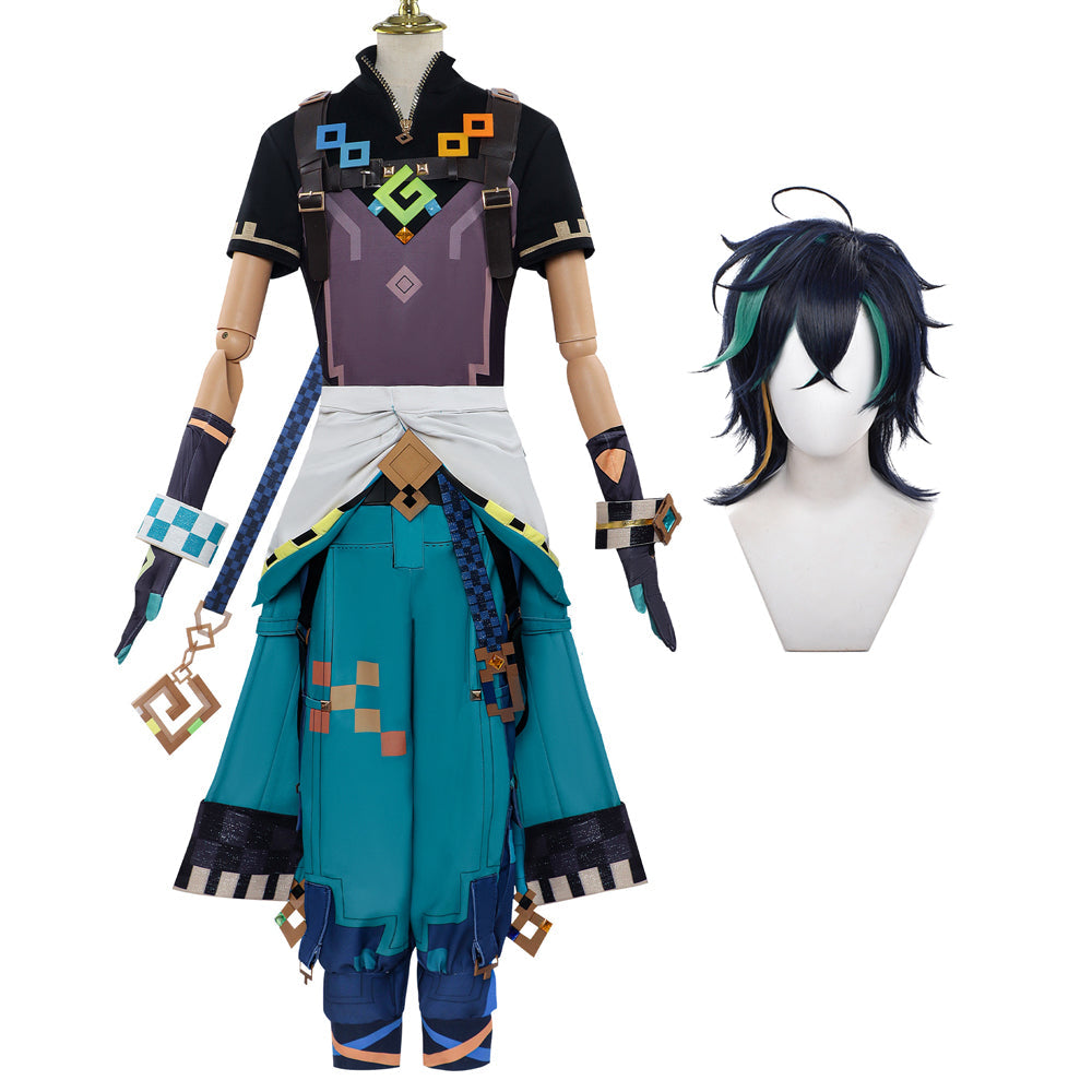 Genshin Impact Kinich Costume Outfit Halloween Cosplay Costume