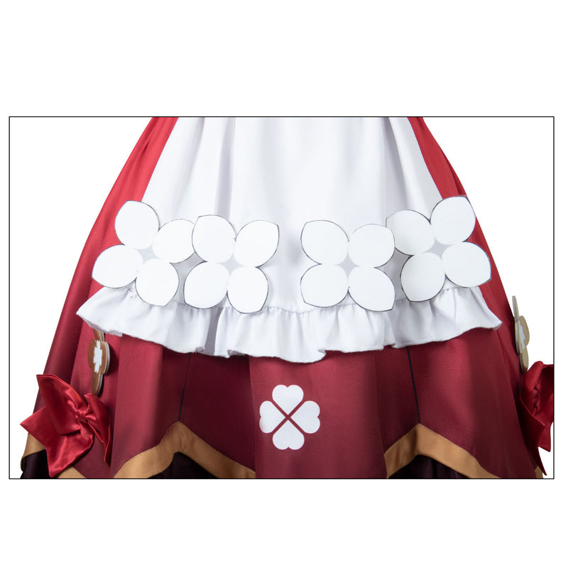Genshin Impact Klee Kids Costume New Skin Blossoming Starlight Child Girls Costume Halloween Witch Klee Cosplay Outfit