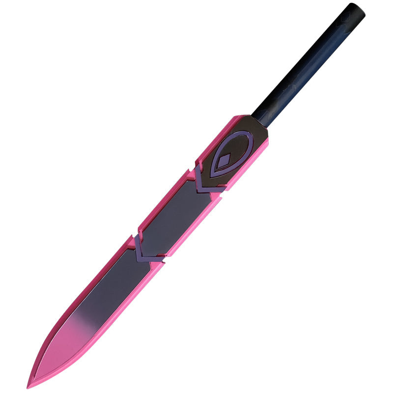 Genshin Impact Kuki Shinobu Cosplay Weapon Dagger knife and Whip Costume Accessories Set
